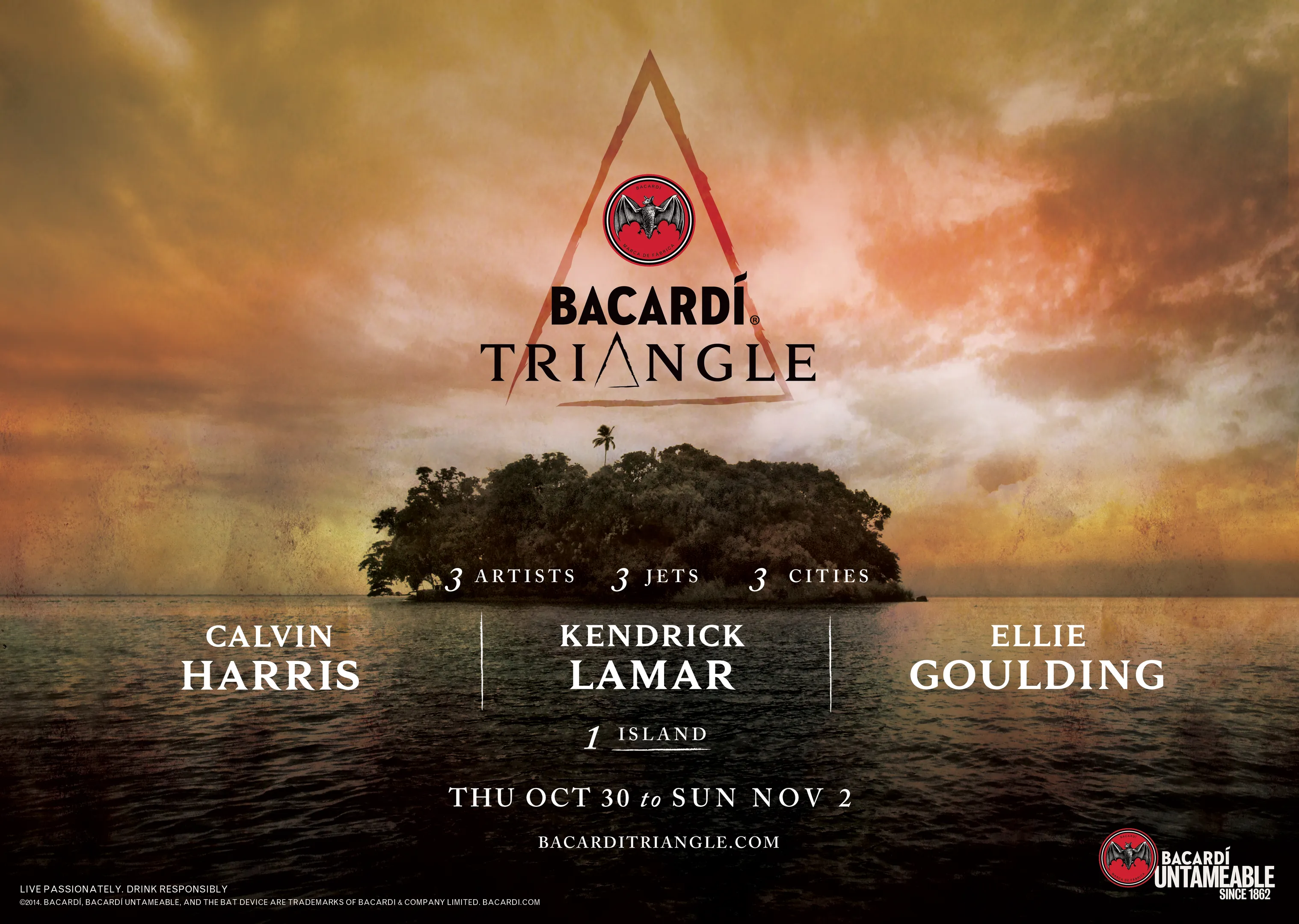 BACARDI RUM Pushes Music Festival Boundaries to Create Epic Music Adventure