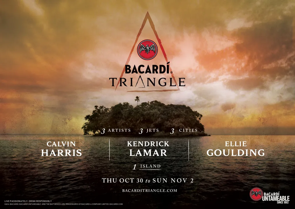 BACARDI RUM PUSHES MUSIC FESTIVAL BOUNDARIES TO CREATE EPIC MUSIC ADVENTURE