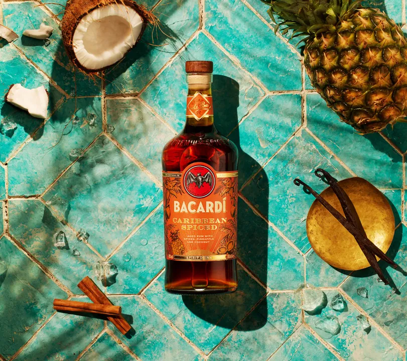 BACARDÍ® RUM DROPS NEW CARIBBEAN SPICED TO TRANSPORT YOUR TASTEBUDS TO THE ISLANDS WITH EVERY SIP 