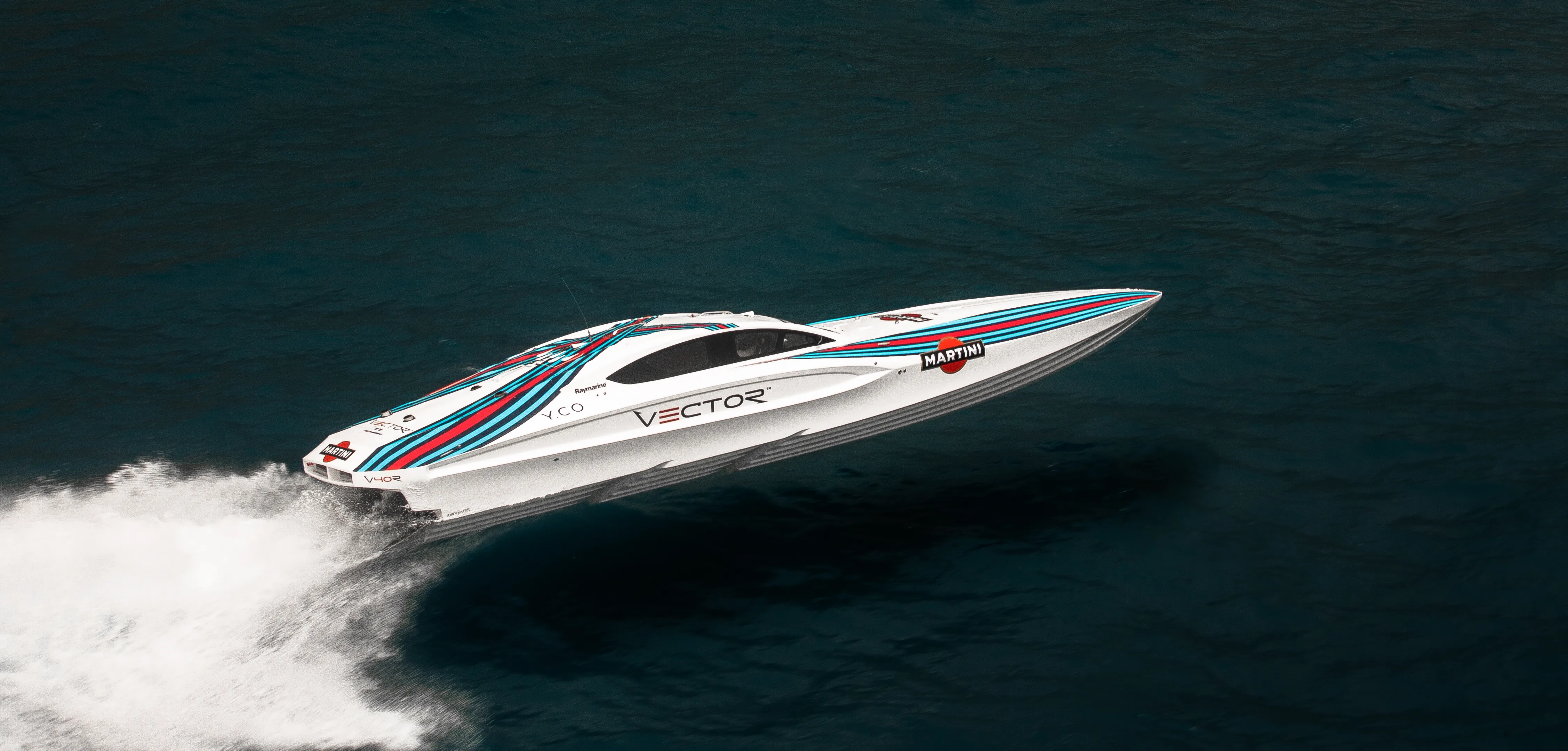 MARTINI®, in Partnership with Williams, Unveiled the Official Vector MARTINI Racing Powerboat Ahead of This Weekend's Monaco Grand Prix.