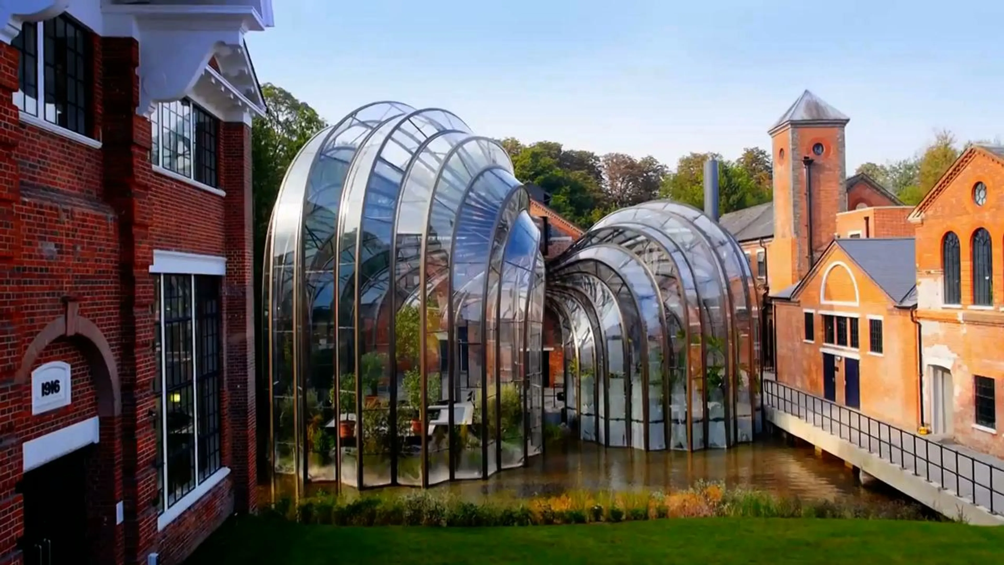 BOMBAY SAPPHIRE® Reinstates Water Turbine on River Test at its Laverstoke Mill Distillery
