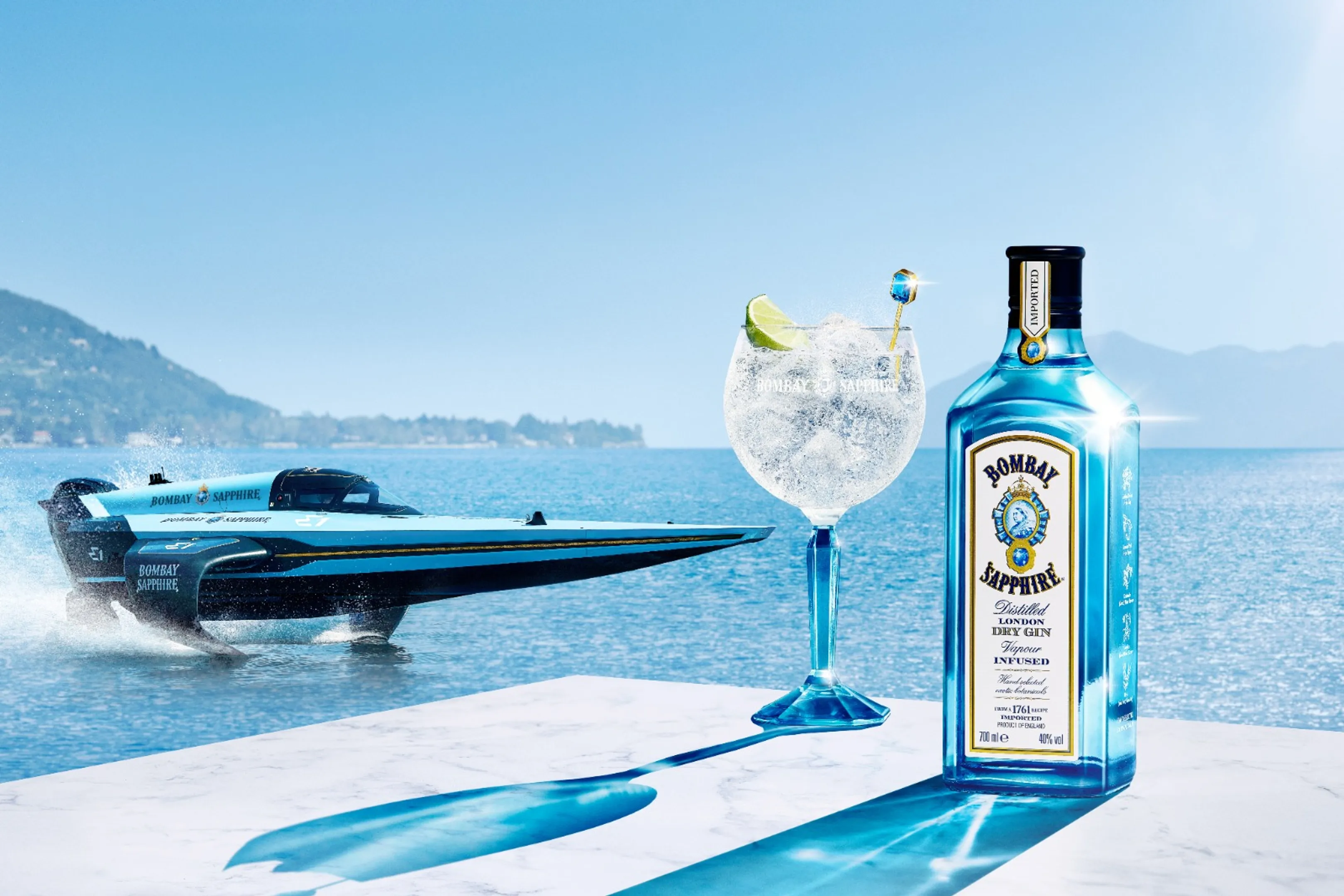 BOMBAY SAPPHIRE® Annuncia Partnership Globale con E1 Series