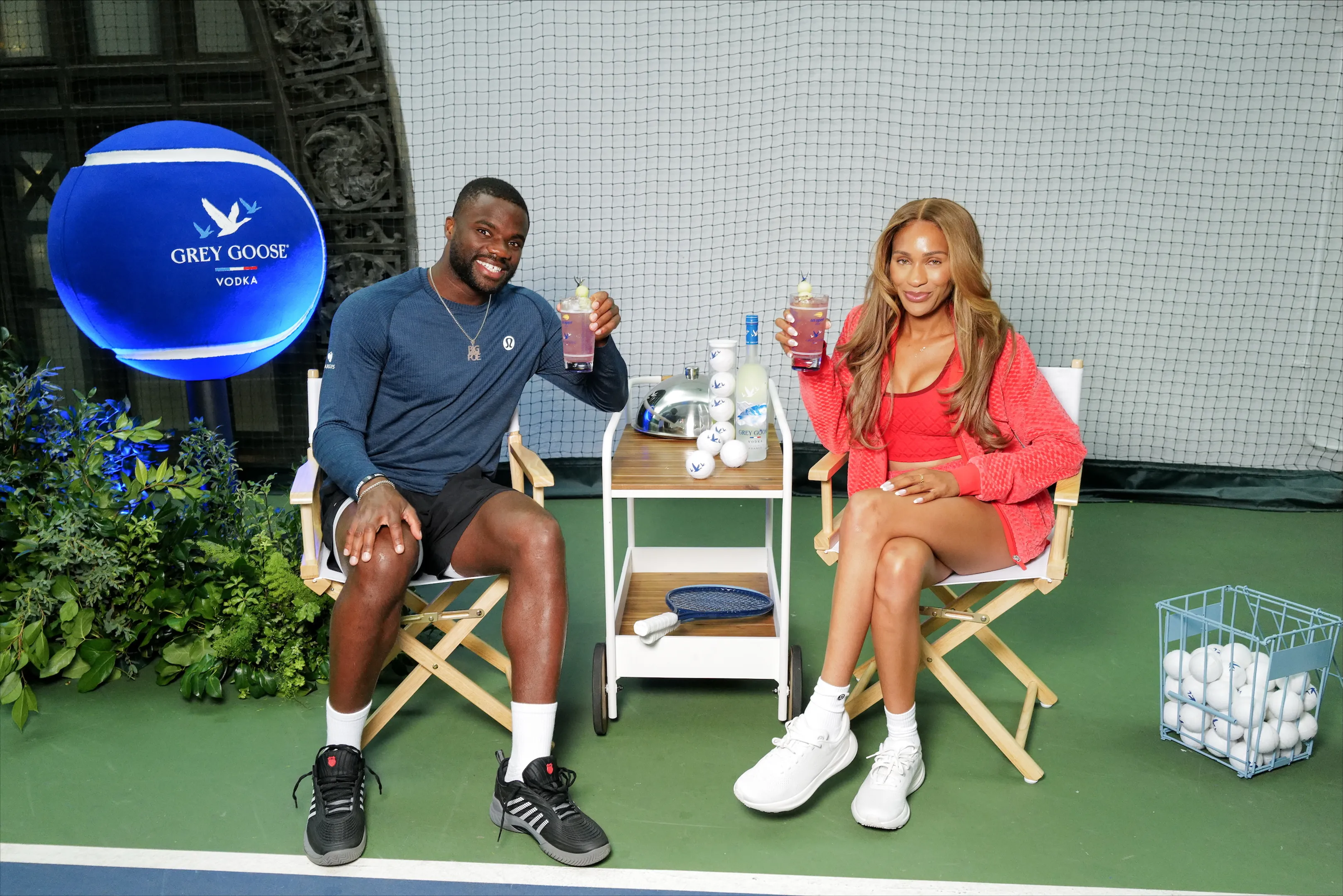 GREY GOOSE® Vodka Celebrates Tennis Season with Frances Tiafoe and the "Last Serve Bar" at Grand Central