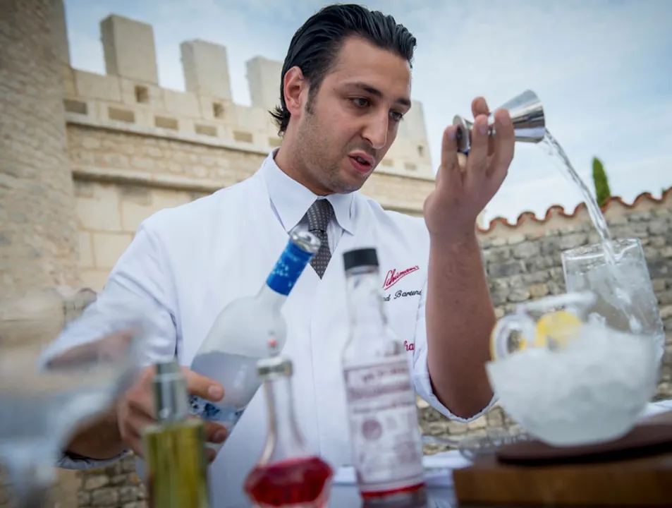 WORLD'S TOP BARTENDERS IN COGNAC FOR 'THE GREY GOOSE 10'